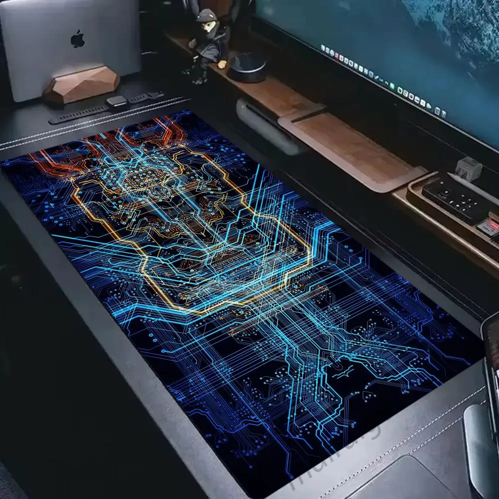 Neon Circuit Mouse Pad Large Computer Office Game Table Mats 90x40 XXL Rubber Anti-slip Gaming Keyboard Mousepads Long Desk Pads
Neon Circuit Mouse Pad Large Computer Office Game Table Mats 90x40 XXL Rubber Anti-slip Gaming Keyboard Mousepads Long Desk Pads