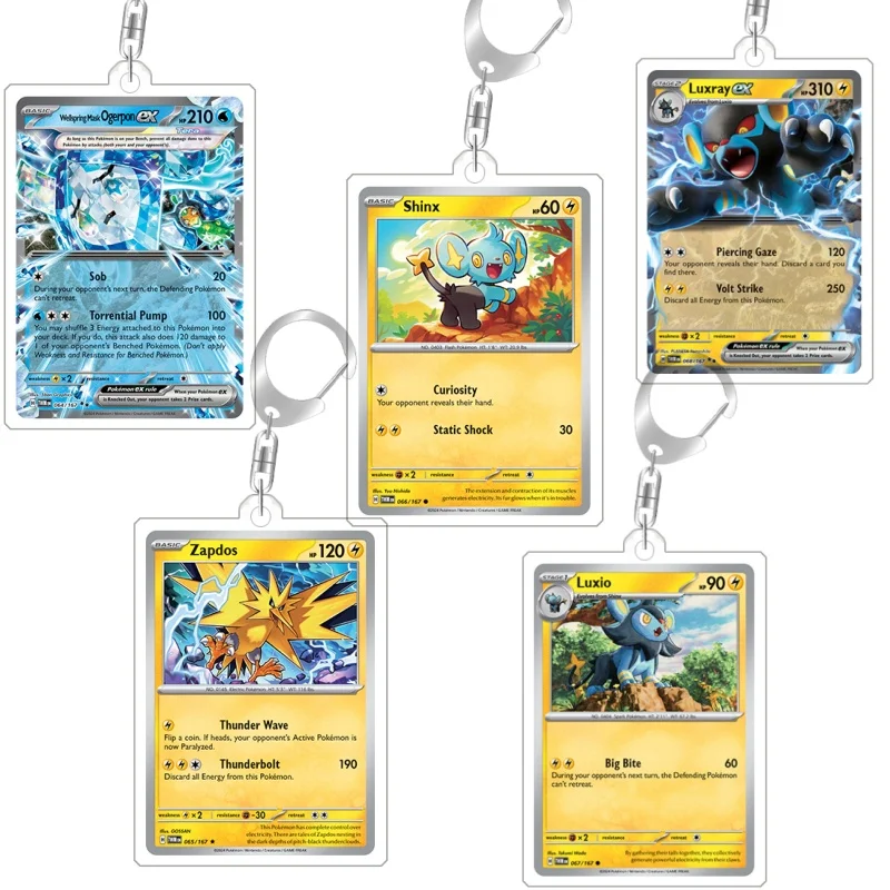For Pokemon Qikchu Clefairy Kilowatttel Luxio Zapdos Acrylic Homemade Keychain Backpack Pendant Cute Desktop Decoration Toy Gift
For Pokemon Qikchu Clefairy Kilowatttel Luxio Zapdos Acrylic Homemade Keychain Backpack Pendant Cute Desktop Decoration Toy Gift