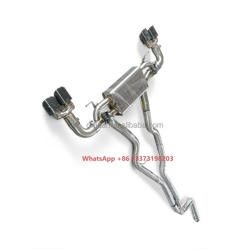 Suitable for Z4G29M40i 3.0T 2019-2024 High-performance Stainless Steel Valve Controlled Racing Muffler Exhaust Pipe
Suitable for Z4G29M40i 3.0T 2019-2024 High-performance Stainless Steel Valve Controlled Racing Muffler Exhaust Pipe