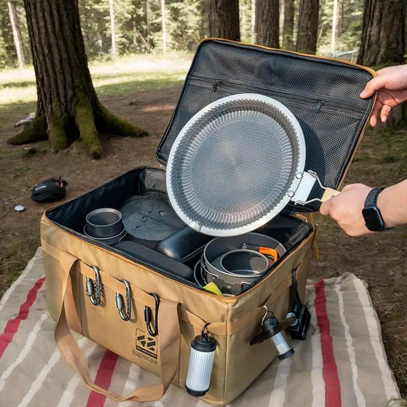 Camping Storage Bag Utility Tote Bag Camping Organizer 30L Soft Utility Container Waterproof Duffel For Garage Beach Barbecue
Camping Storage Bag Utility Tote Bag Camping Organizer 30L Soft Utility Container Waterproof Duffel For Garage Beach Barbecue