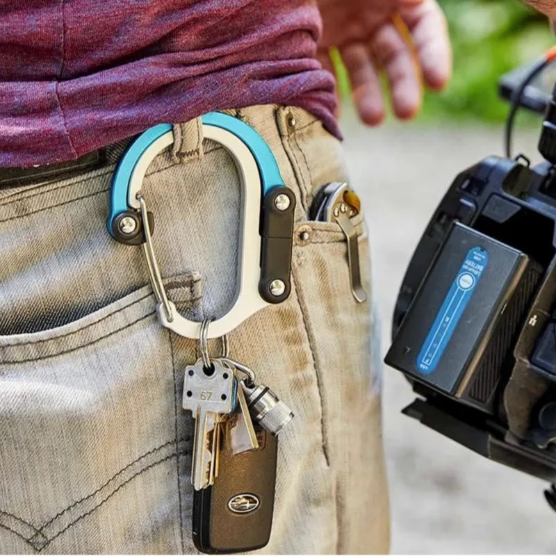 Type D Mountain Climbing Buckle Convenient Aluminum Alloy Backpack Safety Buckle Multifunctional Sturdy Camping Outdoor Tools
Type D Mountain Climbing Buckle Convenient Aluminum Alloy Backpack Safety Buckle Multifunctional Sturdy Camping Outdoor Tools