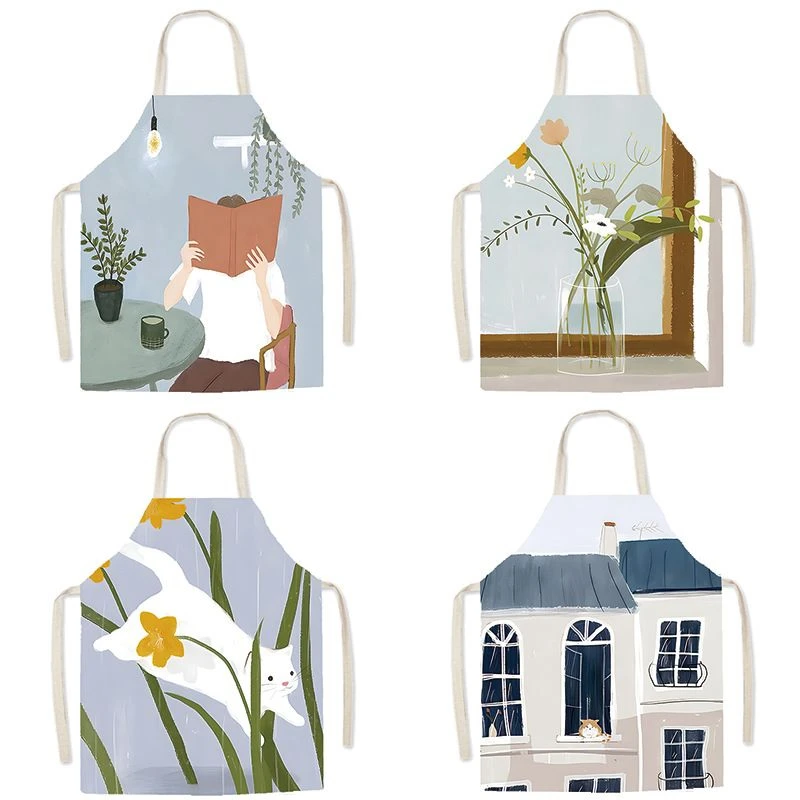 Льняной фартук без рукавов в скандинавском стиле, домашняя кухня, тихий год, серия, детский сад, живопись на талии, одежда для родителей и детей
Льняной фартук без рукавов в скандинавском стиле, домашняя кухня, тихий год, серия, детский сад, живопись на талии, одежда для родителей и детей