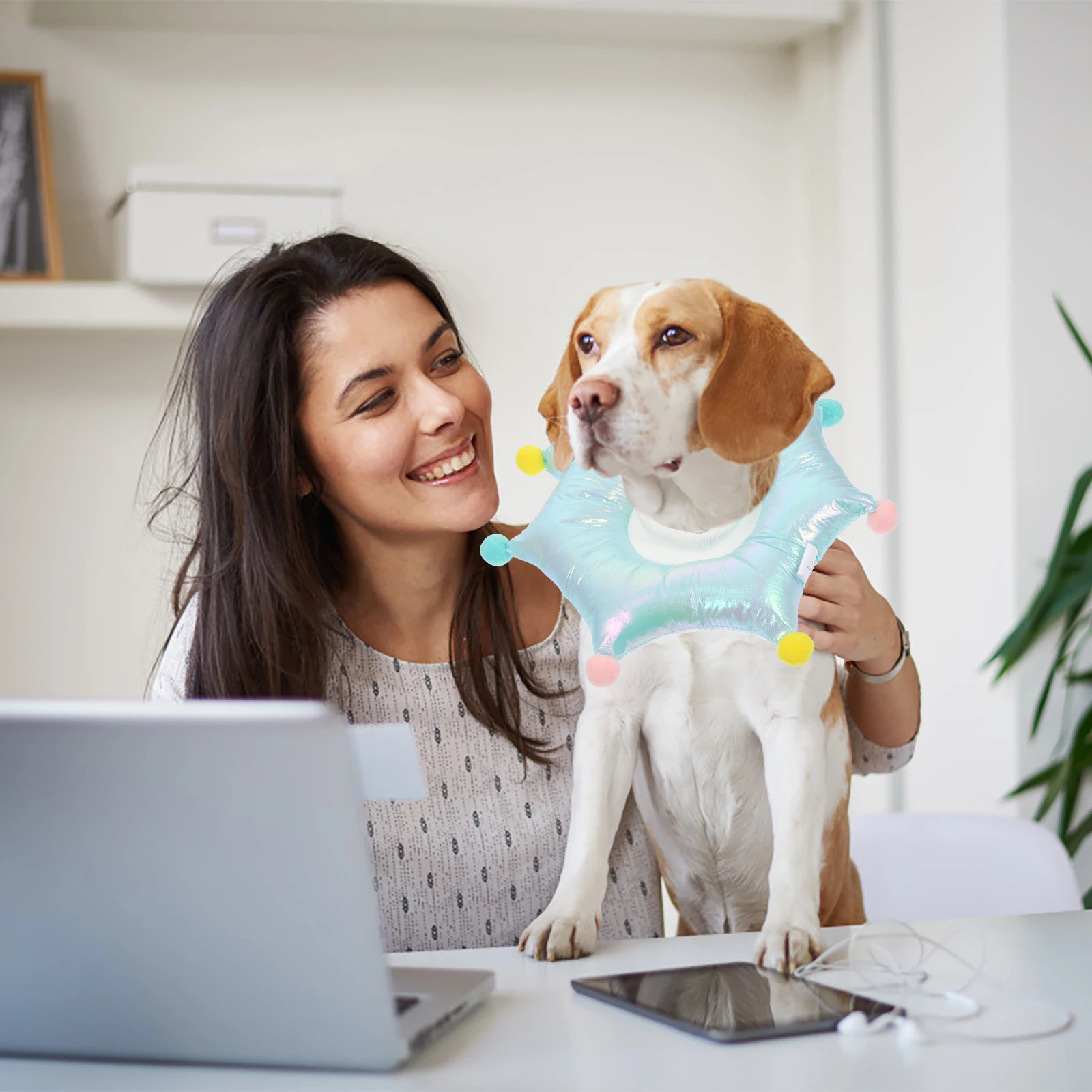 Pet Collar Surgery Tool Cat Recovery Shirt Aid Soft Wearable Pearl Cloth Prevent Bites
Pet Collar Surgery Tool Cat Recovery Shirt Aid Soft Wearable Pearl Cloth Prevent Bites