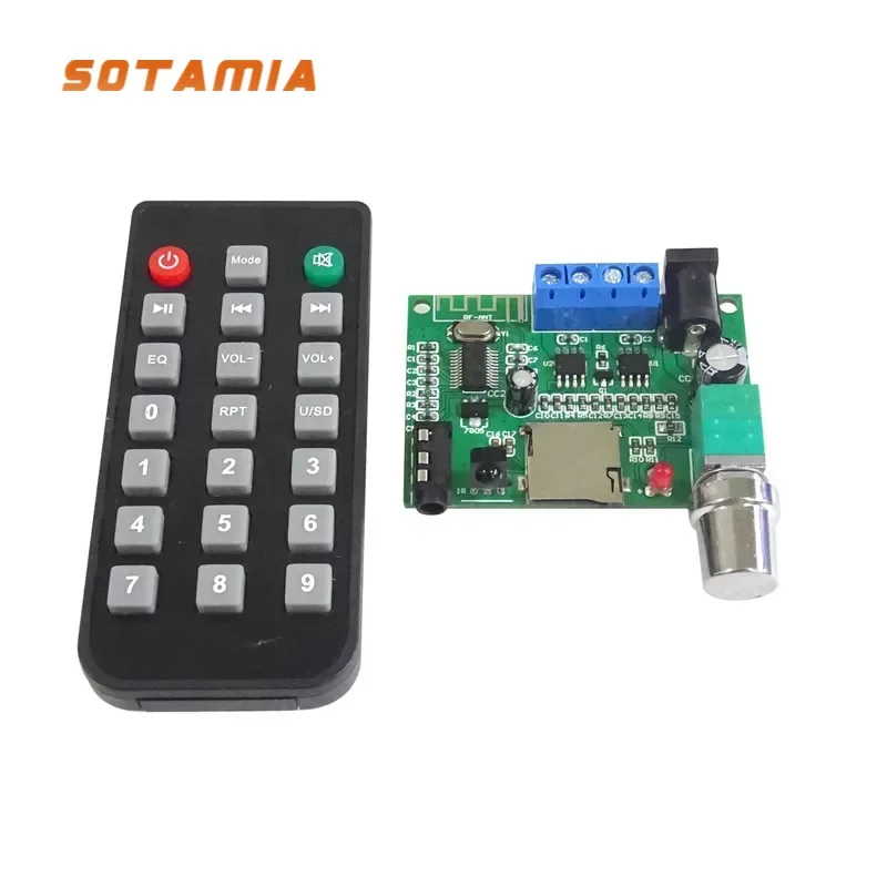 SOTAMIA HIFI Bluetooth 5.0 Amplificador 2.0 Stereo Sound Speaker Amplifier 2x20W Home Audio Amplify Amp Support AUX TF Card
SOTAMIA HIFI Bluetooth 5.0 Amplificador 2.0 Stereo Sound Speaker Amplifier 2x20W Home Audio Amplify Amp Support AUX TF Card