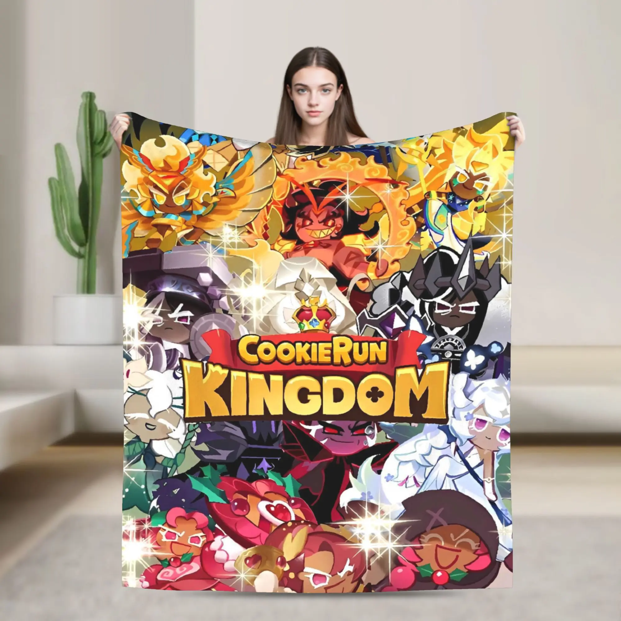 Warm Blanket Picnic Cookie Run Kingdom Game Throw Blanket Flannel Bedspread For Couch Chair Print Sofa Bed Cover
Warm Blanket Picnic Cookie Run Kingdom Game Throw Blanket Flannel Bedspread For Couch Chair Print Sofa Bed Cover