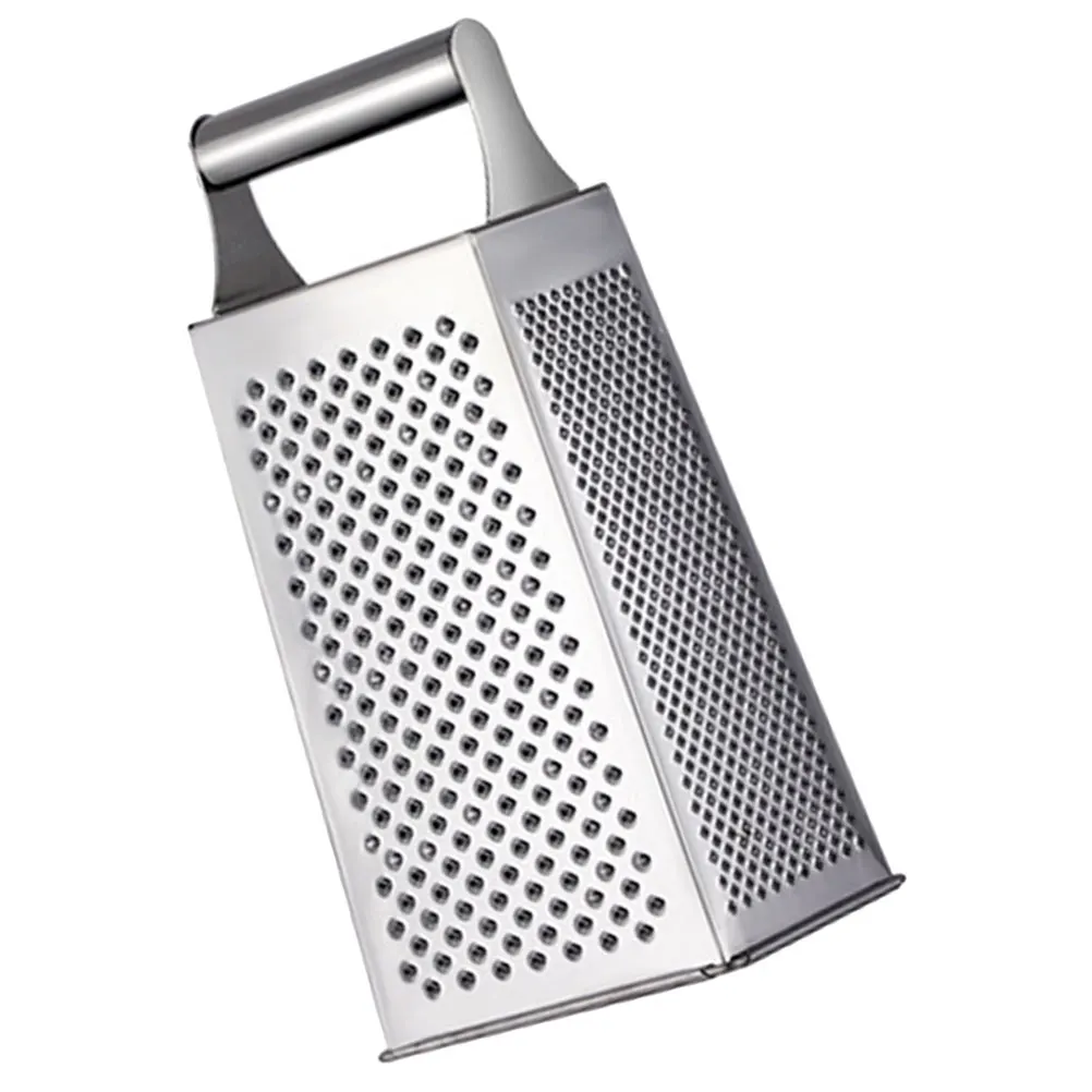 Multi-function Grater Cheese Slicer Food Shredder Tool Kitchen Metal Stainless Steel Zester
Multi-function Grater Cheese Slicer Food Shredder Tool Kitchen Metal Stainless Steel Zester