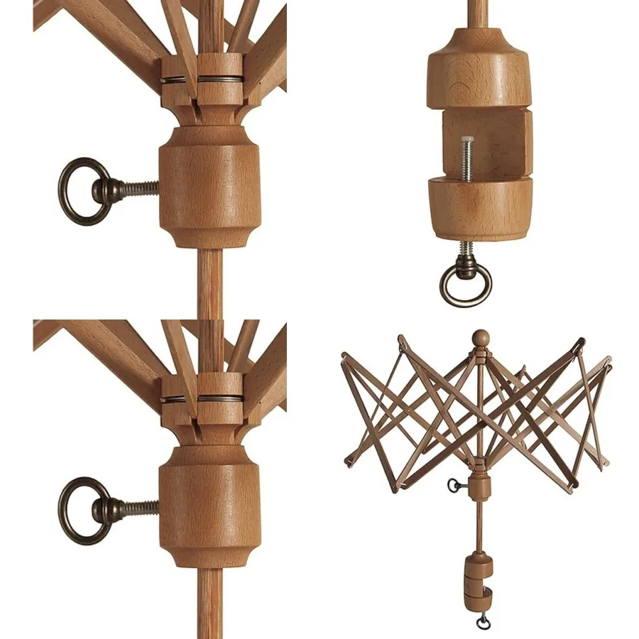 Wooden Umbrella Yarn Swift - Yarn Winder for Knitting and Crocheting
Wooden Umbrella Yarn Swift - Yarn Winder for Knitting and Crocheting