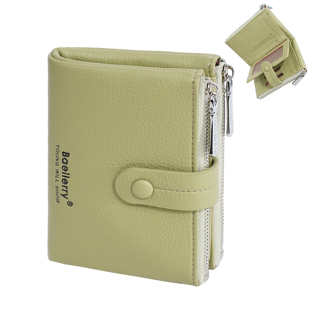 Large Capacity Women's Short Wallets Trifold Card Holder Wallet Female Leather Coin Purse High Quality Women Purses Lady Clutch
Large Capacity Women's Short Wallets Trifold Card Holder Wallet Female Leather Coin Purse High Quality Women Purses Lady Clutch