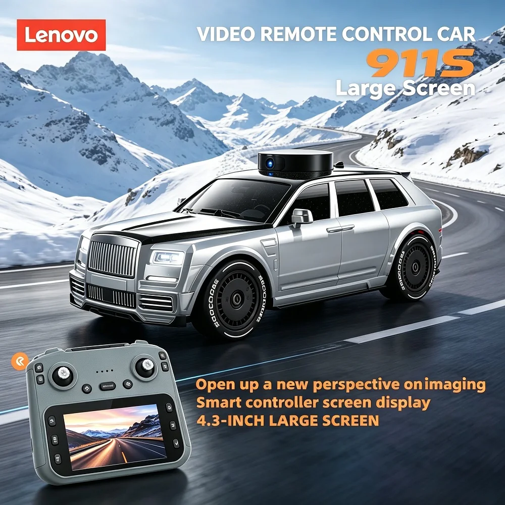 Радиоуправляемая машинка Lenovo 911S с камерой 4K HD, полным приводом, 4,3-дюймовым экраном, подъемным механизмом камеры, LED-подсветкой, функцией дрифта, HD-видео, для детей и взрослых, новая игрушка
Радиоуправляемая машинка Lenovo 911S с камерой 4K HD, полным приводом, 4,3-дюймовым экраном, подъемным механизмом камеры, LED-подсветкой, функцией дрифта, HD-видео, для детей и взрослых, новая игрушка