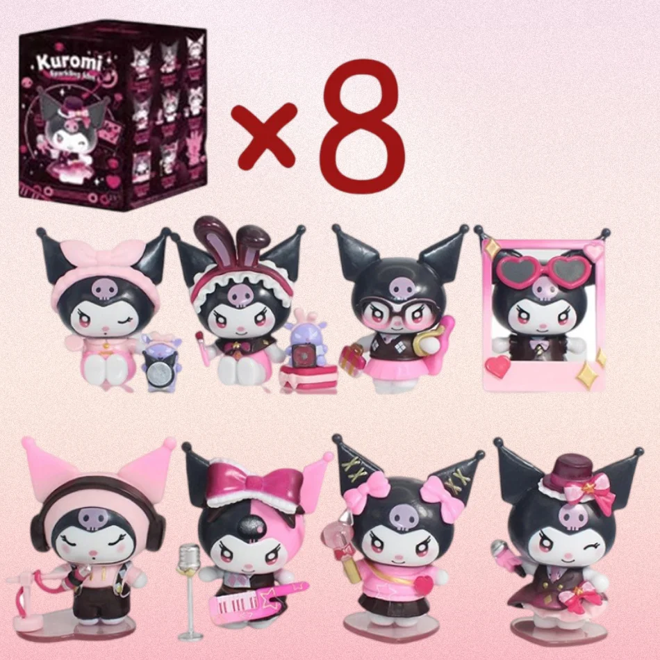 Слепая коробка Kuromi Sparkling Idol Series слепая коробка ручной работы Kawaii Kuromi Idol настольный орнамент Mystery Box сюрприз праздничные подарки
Слепая коробка Kuromi Sparkling Idol Series слепая коробка ручной работы Kawaii Kuromi Idol настольный орнамент Mystery Box сюрприз праздничные подарки