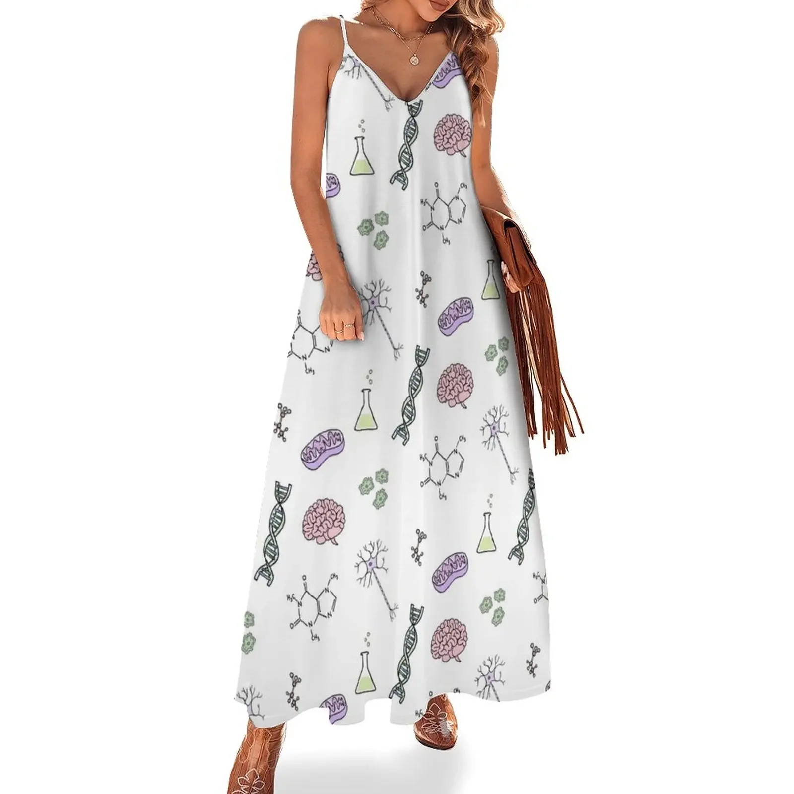 Science! Sleeveless Dress Women's summer long dress dresses with long sleeves Dresses for wedding party Dress for pregnant women
Science! Sleeveless Dress Women's summer long dress dresses with long sleeves Dresses for wedding party Dress for pregnant women