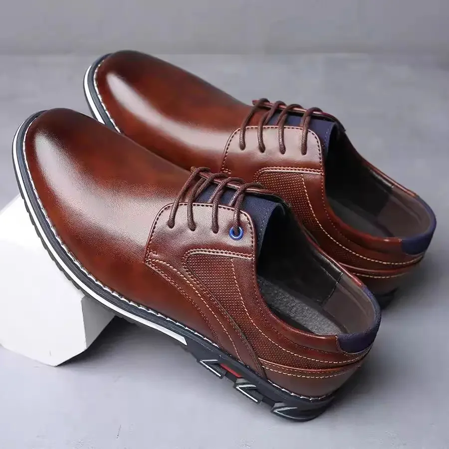 Luxury Men Casual Business Shoes Pu Leather Men Dress Shoes Comfortable Fashion Loafers Shoes for Men Big Size Zapatillas Hombre
Luxury Men Casual Business Shoes Pu Leather Men Dress Shoes Comfortable Fashion Loafers Shoes for Men Big Size Zapatillas Hombre