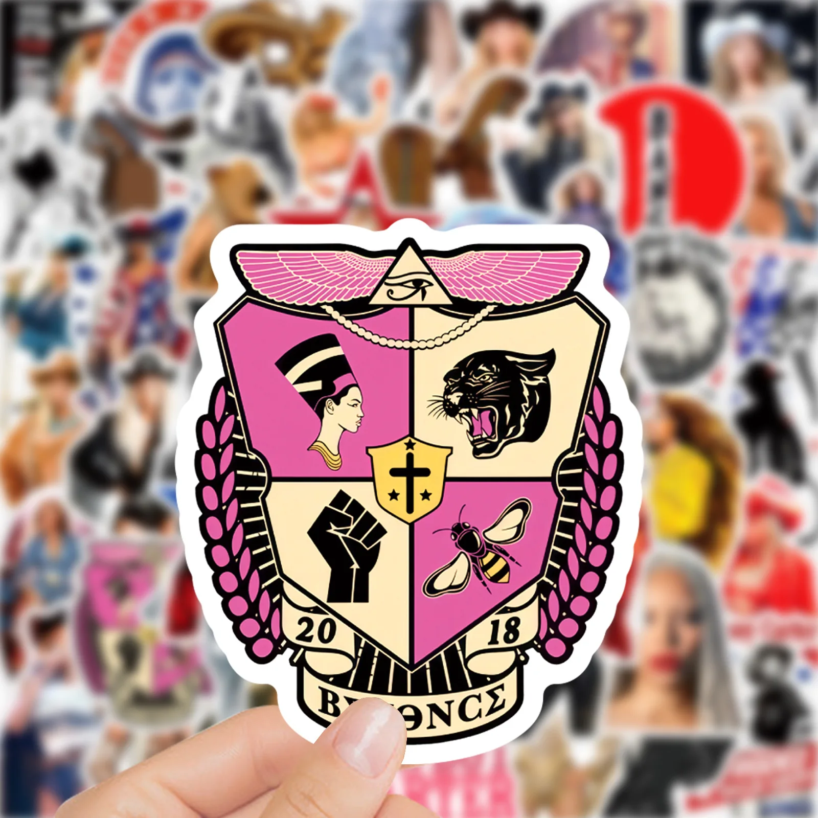 50PCS Pop Singer Beyoncé Graffiti Stickers DIY Luggage Laptop Phone Guitar Skateboard Waterproof Decals Toys Gifts
50PCS Pop Singer Beyoncé Graffiti Stickers DIY Luggage Laptop Phone Guitar Skateboard Waterproof Decals Toys Gifts