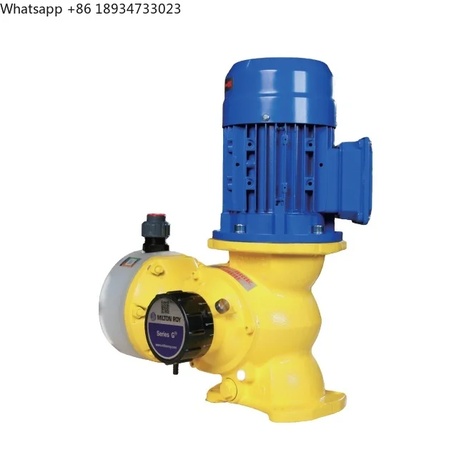 Milton Roy GL Series Mechanical Diaphragm Dosing Pump OEM Fully Automatic Control for Industrial Municipal Pool Water Treatment
Milton Roy GL Series Mechanical Diaphragm Dosing Pump OEM Fully Automatic Control for Industrial Municipal Pool Water Treatment