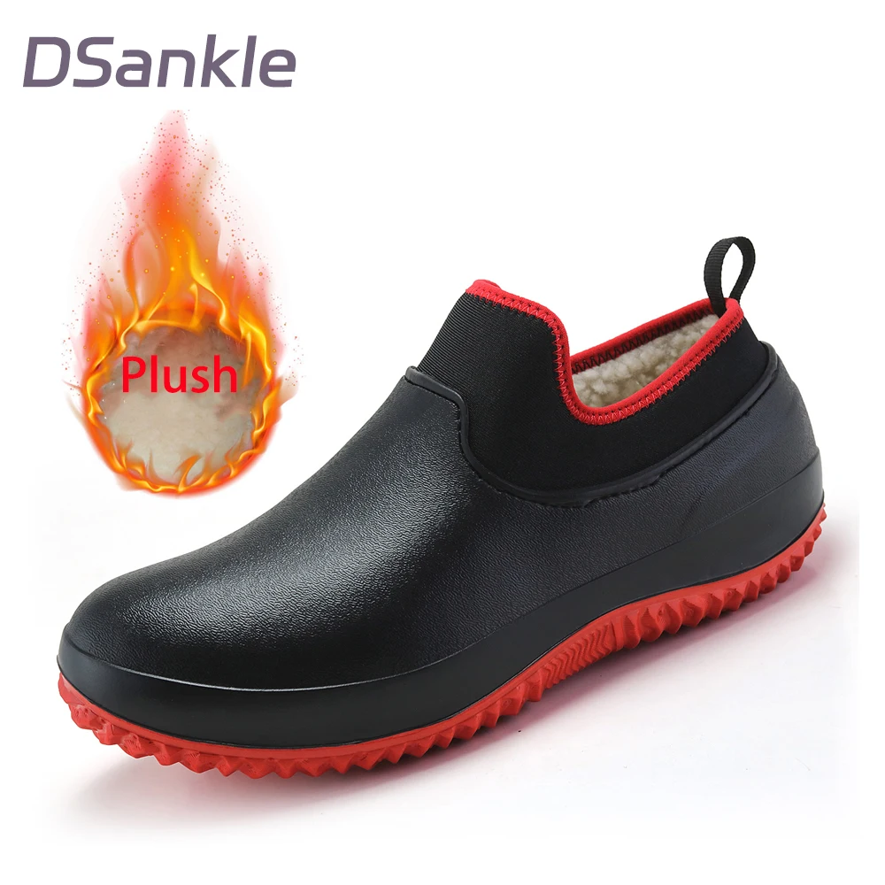 Unisex Winter Men's Rain Boots Warm Men Snow Boots Non-Slip Waterproof Rain Boots Men's Water Boots Rubber Work Military Boots
Unisex Winter Men's Rain Boots Warm Men Snow Boots Non-Slip Waterproof Rain Boots Men's Water Boots Rubber Work Military Boots
