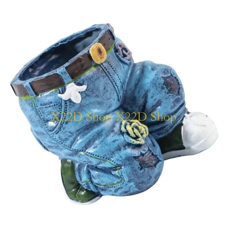 X22D Unique Jeans Flower Pot Lightweight For Patios Balcony Desktop Decoration
X22D Unique Jeans Flower Pot Lightweight For Patios Balcony Desktop Decoration