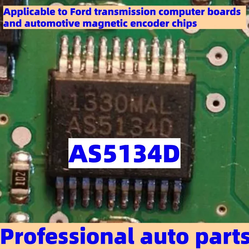 5-10pcs AS5134D AS5134 SSOP20 Applicable to Ford transmission computer boards and automotive magnetic encoder chips
5-10pcs AS5134D AS5134 SSOP20 Applicable to Ford transmission computer boards and automotive magnetic encoder chips