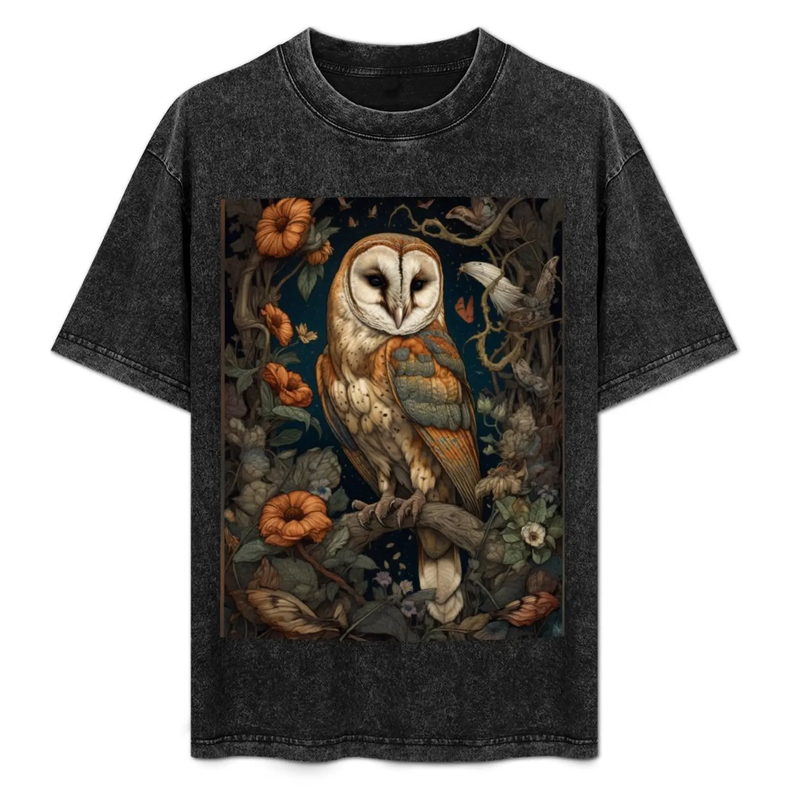 Barn Owl T-Shirt Basic Simple Casual Short Sleeve Tee
Barn Owl T-Shirt Basic Simple Casual Short Sleeve Tee