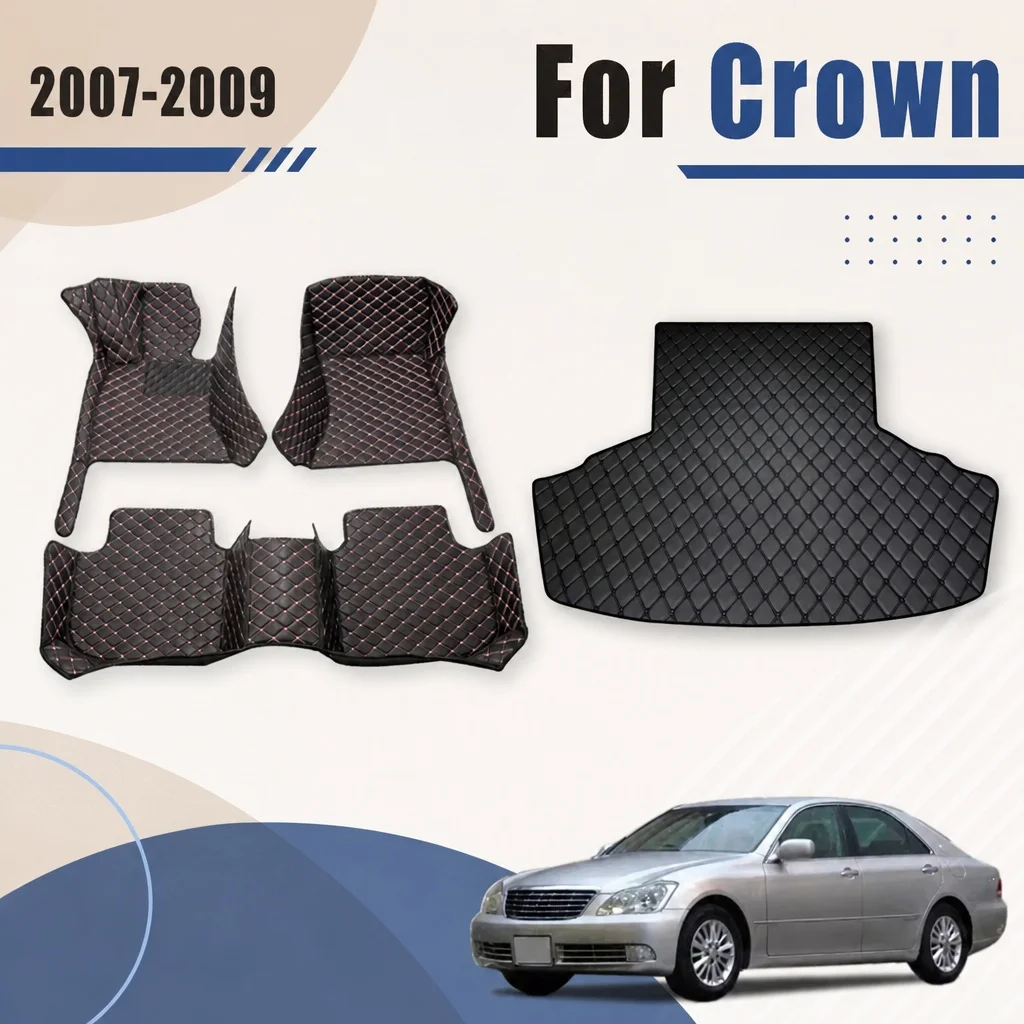 Car Floor Mats Trunk Carpets For Toyota Crown 2007 2008 2009 Foot Pads Auto Accessories Interior Products Cover Parts Waterproof
Car Floor Mats Trunk Carpets For Toyota Crown 2007 2008 2009 Foot Pads Auto Accessories Interior Products Cover Parts Waterproof