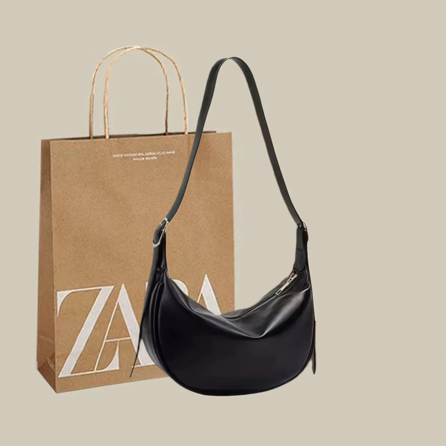 Модная женская сумка большой вместимости для поездок на работу, новинка 2025 года, сумка через плечо, сумка-кроссбоди, сумка подмышку, из мягкой искусственной кожи, повседневная.
Модная женская сумка большой вместимости для поездок на работу, новинка 2025 года, сумка через плечо, сумка-кроссбоди, сумка подмышку, из мягкой искусственной кожи, повседневная.