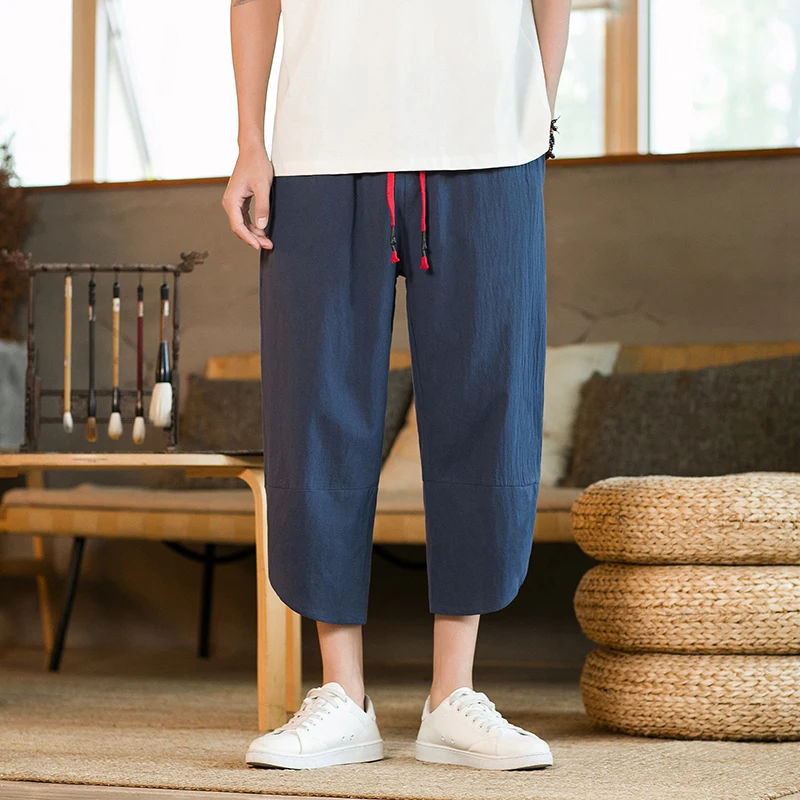 2023 Chinese Style Casual Trousers Men's Short Pants Trousers Casual Streetwear Men
2023 Chinese Style Casual Trousers Men's Short Pants Trousers Casual Streetwear Men