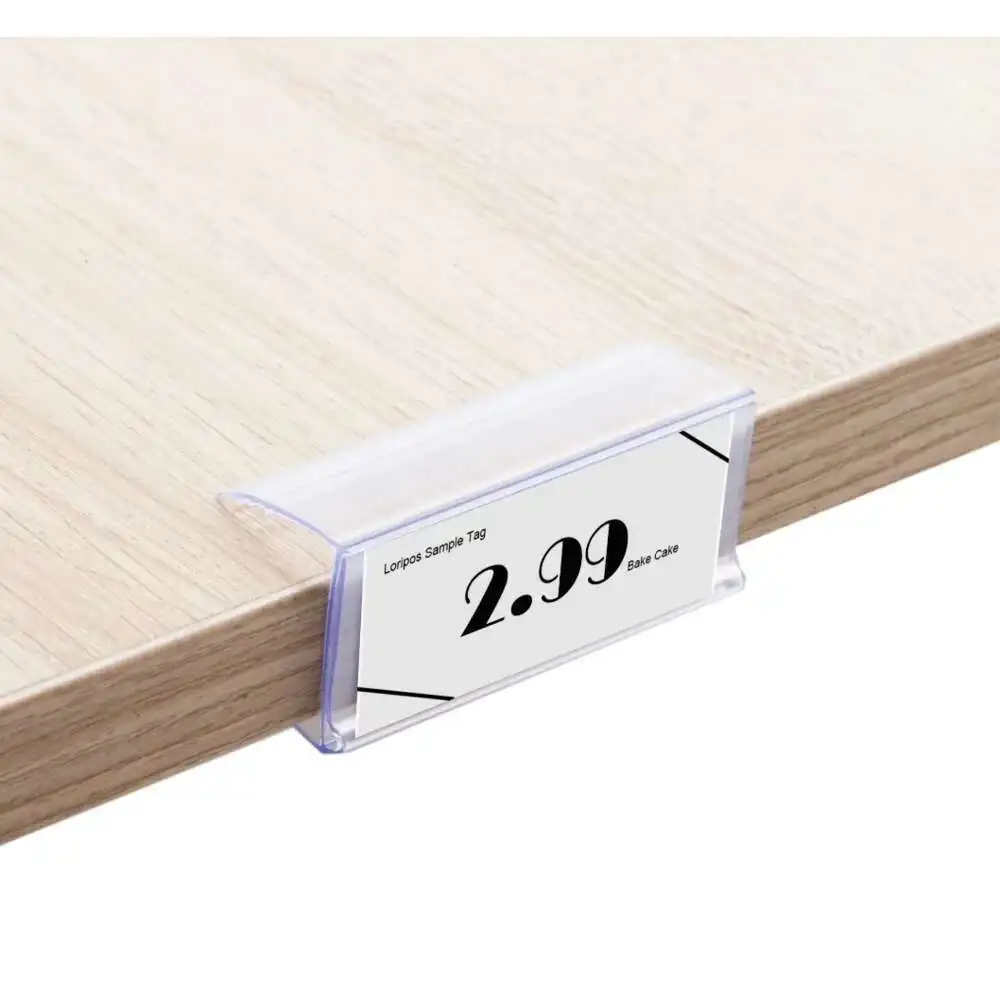 Plastic Label Holder Wire Shelf Label Holder Protect Edge Pricing Information Clip Supermarket Retailing Displaying Labeling
Plastic Label Holder Wire Shelf Label Holder Protect Edge Pricing Information Clip Supermarket Retailing Displaying Labeling