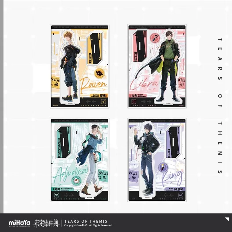 miHoYo Tears of Themis Official Anime and Manga Peripherals Neon Shadow Files Series Acrylic Standing Plaques DIY Ornaments Gift
miHoYo Tears of Themis Official Anime and Manga Peripherals Neon Shadow Files Series Acrylic Standing Plaques DIY Ornaments Gift