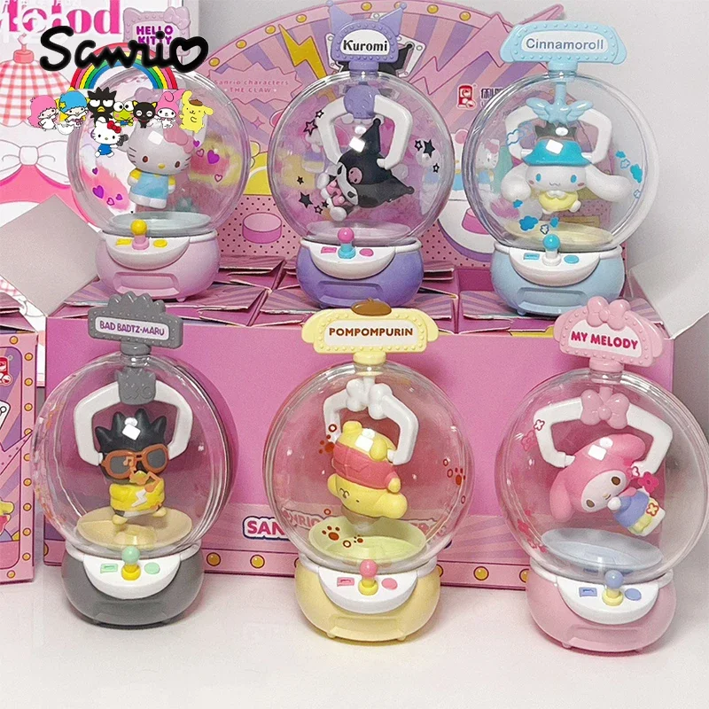 Sanrio Clip Claw Machine Series глухая коробка Kuromi HelloKitty украшение детская игрушка модель анимация периферийное украшение подарок
Sanrio Clip Claw Machine Series глухая коробка Kuromi HelloKitty украшение детская игрушка модель анимация периферийное украшение подарок