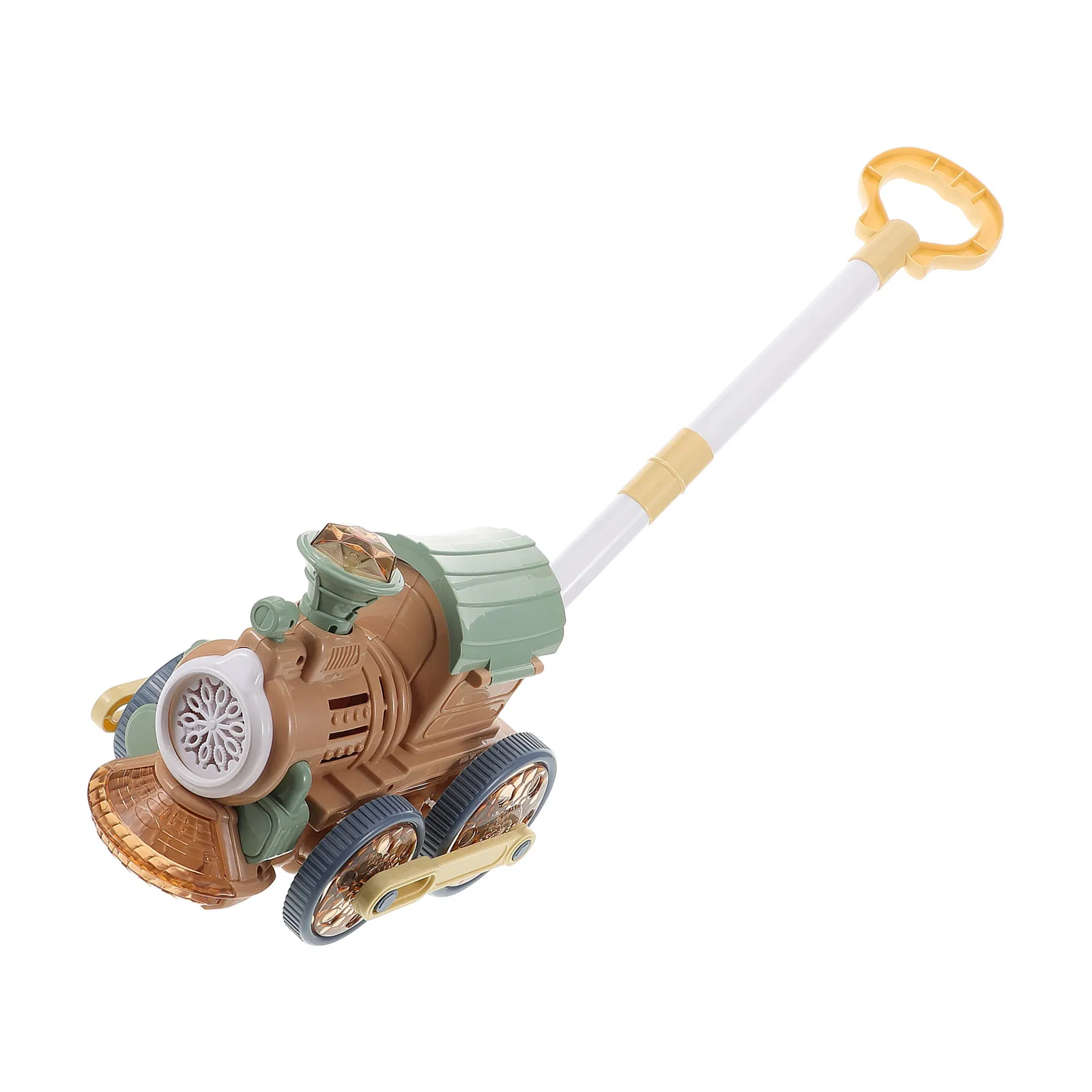 8-Hole Bubble Train Blower Machine with Light-Up Music Feature Push Lawn Mower Style for Toddlers Outdoor Play Birthday Party
8-Hole Bubble Train Blower Machine with Light-Up Music Feature Push Lawn Mower Style for Toddlers Outdoor Play Birthday Party