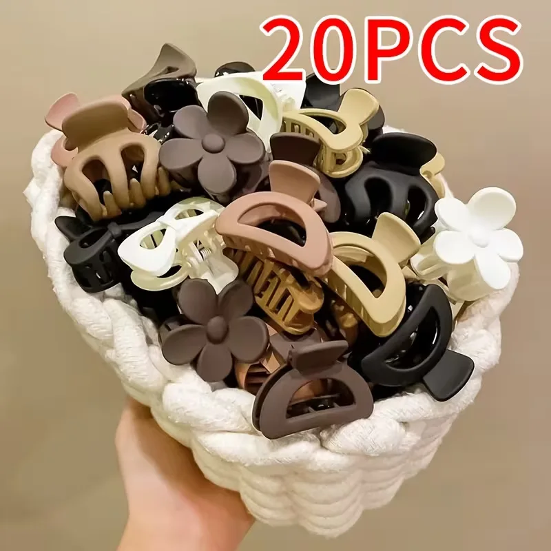 20pcs Mixed Color Mini Hair Claws Fashion Hair Clips for Women Back Head Decorative Hair Accessories
20pcs Mixed Color Mini Hair Claws Fashion Hair Clips for Women Back Head Decorative Hair Accessories