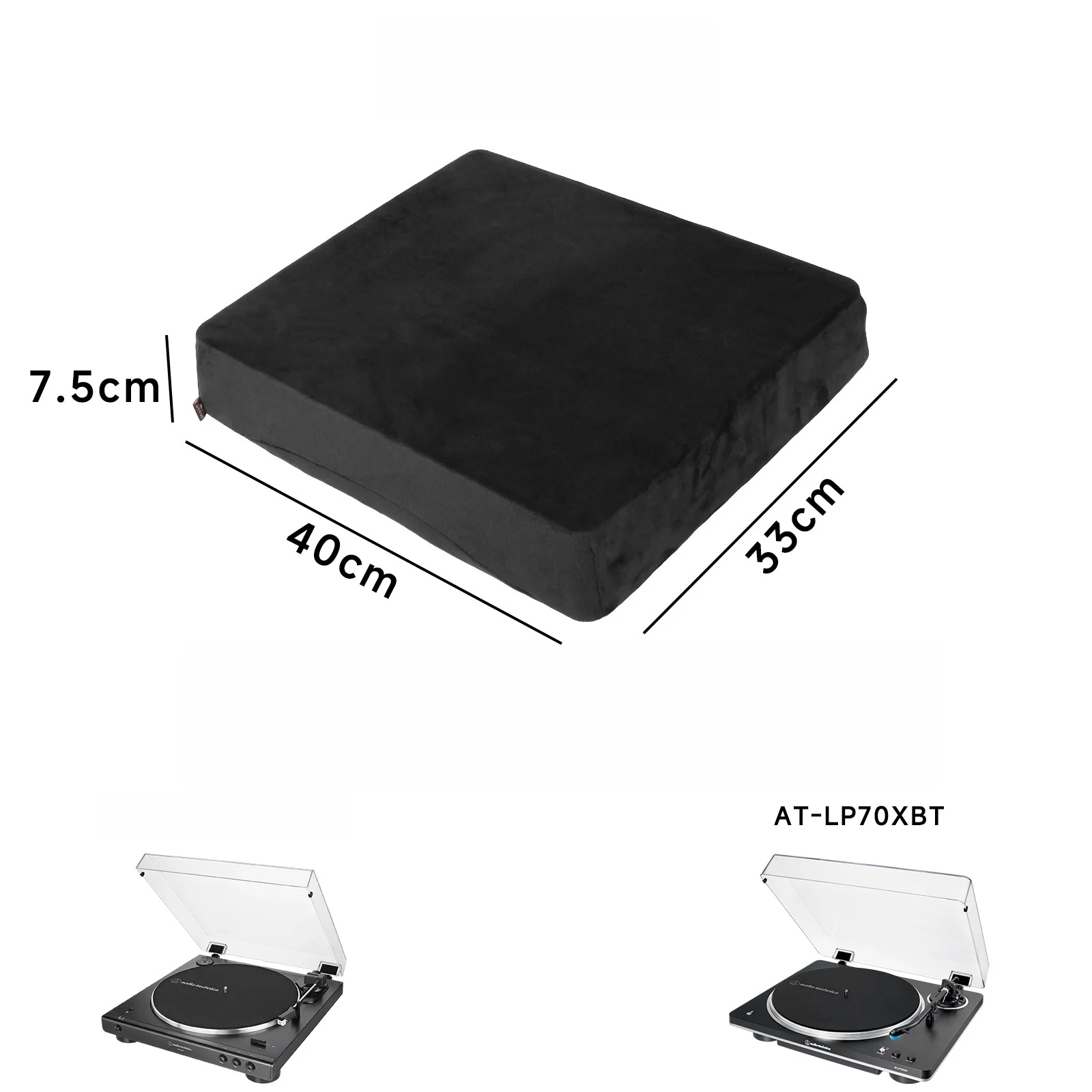 Dust cover for AT-LP70XBT turntable Dust-proof protective accessories
Dust cover for AT-LP70XBT turntable Dust-proof protective accessories