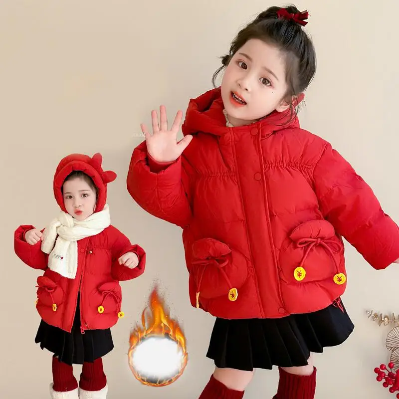 Куртка на хлопковой подкладке для девочек, зимняя утепленная толстовка с капюшоном, куртка на молнии, топы, детская универсальная кавайная модная новая стильная повседневная одежда
Куртка на хлопковой подкладке для девочек, зимняя утепленная толстовка с капюшоном, куртка на молнии, топы, детская универсальная кавайная модная новая стильная повседневная одежда