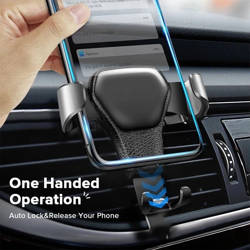 Universal Gravity Auto Phone Holder Car Air Vent Clip Mount Mobile Phone Holder CellPhone Stand Support for IPhone 14 for Xiaomi
Universal Gravity Auto Phone Holder Car Air Vent Clip Mount Mobile Phone Holder CellPhone Stand Support for IPhone 14 for Xiaomi