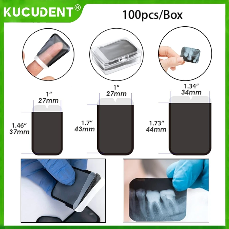100pcs/box Barrier Envelopes Disposable Protective Pouch Cover Bags For X Ray Film Phosphor Plate Type 0/1/2 Dentistry Materials
100pcs/box Barrier Envelopes Disposable Protective Pouch Cover Bags For X Ray Film Phosphor Plate Type 0/1/2 Dentistry Materials