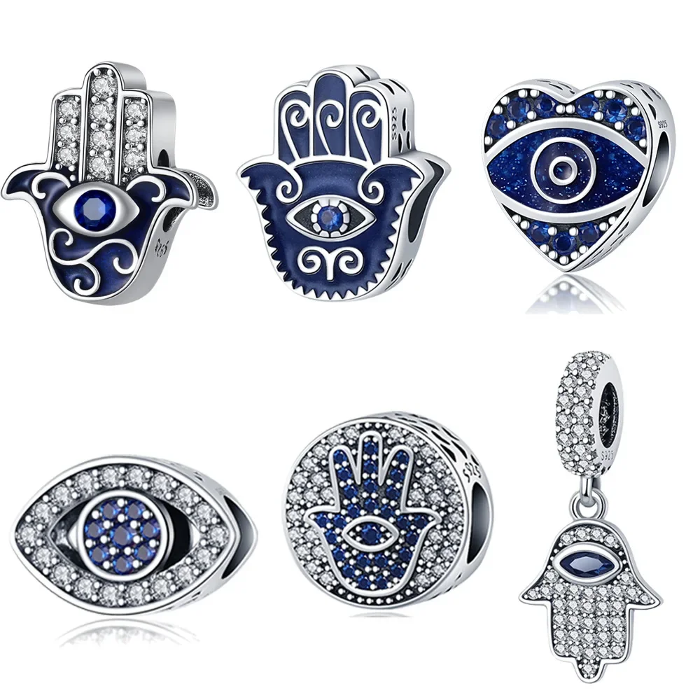 925 Sterling Silver Blue Evil Eye Charms Beads Fit Original Bracelets Bag Keychain Charms Beads Pendant Diy Women Jewelry Gift
925 Sterling Silver Blue Evil Eye Charms Beads Fit Original Bracelets Bag Keychain Charms Beads Pendant Diy Women Jewelry Gift