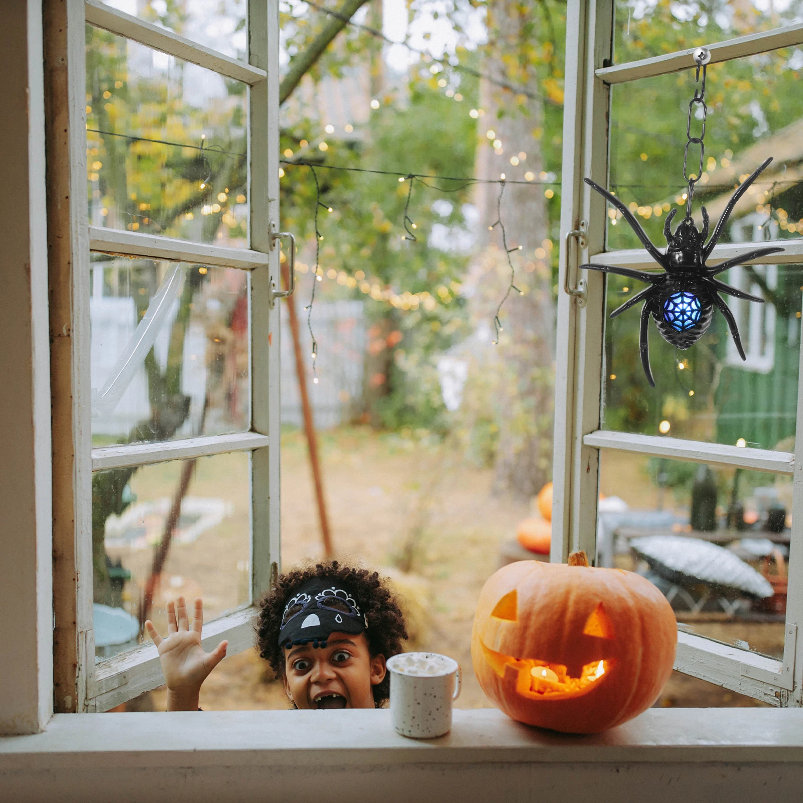 2pcs Glowing Spider Pendant Halloween Decorations Colorful Fluorescent Fake Spiders For Party Scene Prank Props Plastic Spider
2pcs Glowing Spider Pendant Halloween Decorations Colorful Fluorescent Fake Spiders For Party Scene Prank Props Plastic Spider