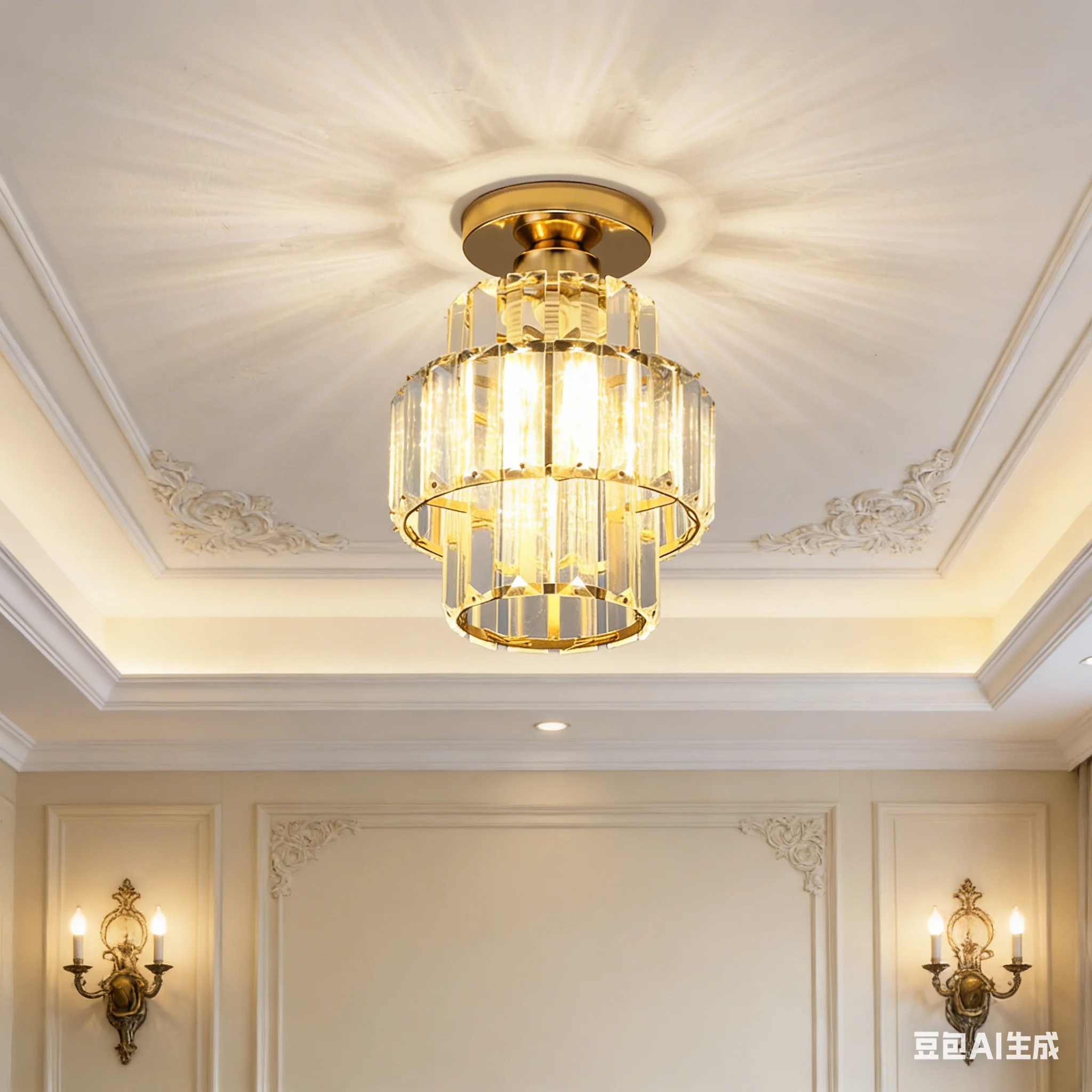 Corridor Ceiling Chandelier crystal E27 Ceiling Lamp Home Decor Cloakroom Aisle Light Luminaire Fixture Dining Room Plafonier
Corridor Ceiling Chandelier crystal E27 Ceiling Lamp Home Decor Cloakroom Aisle Light Luminaire Fixture Dining Room Plafonier