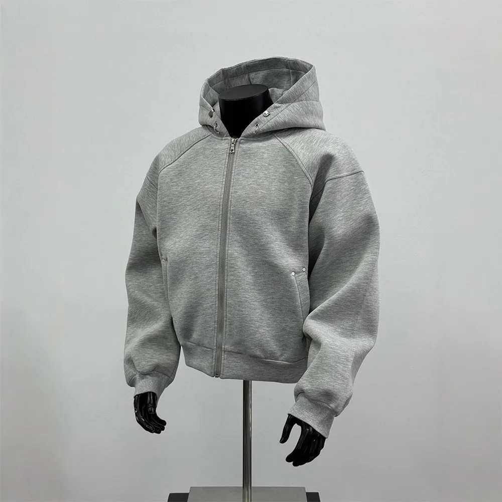 American box style cardigan sweater men's autumn and winter cleanfit hooded jacket short silhouette jacket hoodie
American box style cardigan sweater men's autumn and winter cleanfit hooded jacket short silhouette jacket hoodie