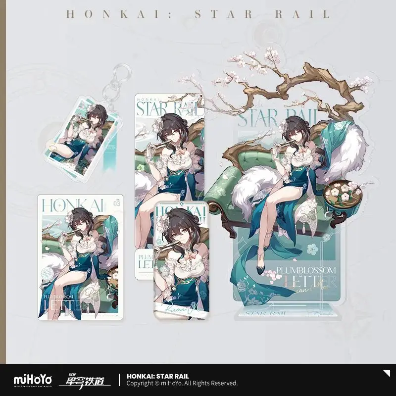 miHoYo Official Honkai Star Rail Ruan Mei Tinplate Badge Acrylic Stand Anime Pendant Laser Ticket Flashcard Cosplay Xmas Gifts
miHoYo Official Honkai Star Rail Ruan Mei Tinplate Badge Acrylic Stand Anime Pendant Laser Ticket Flashcard Cosplay Xmas Gifts