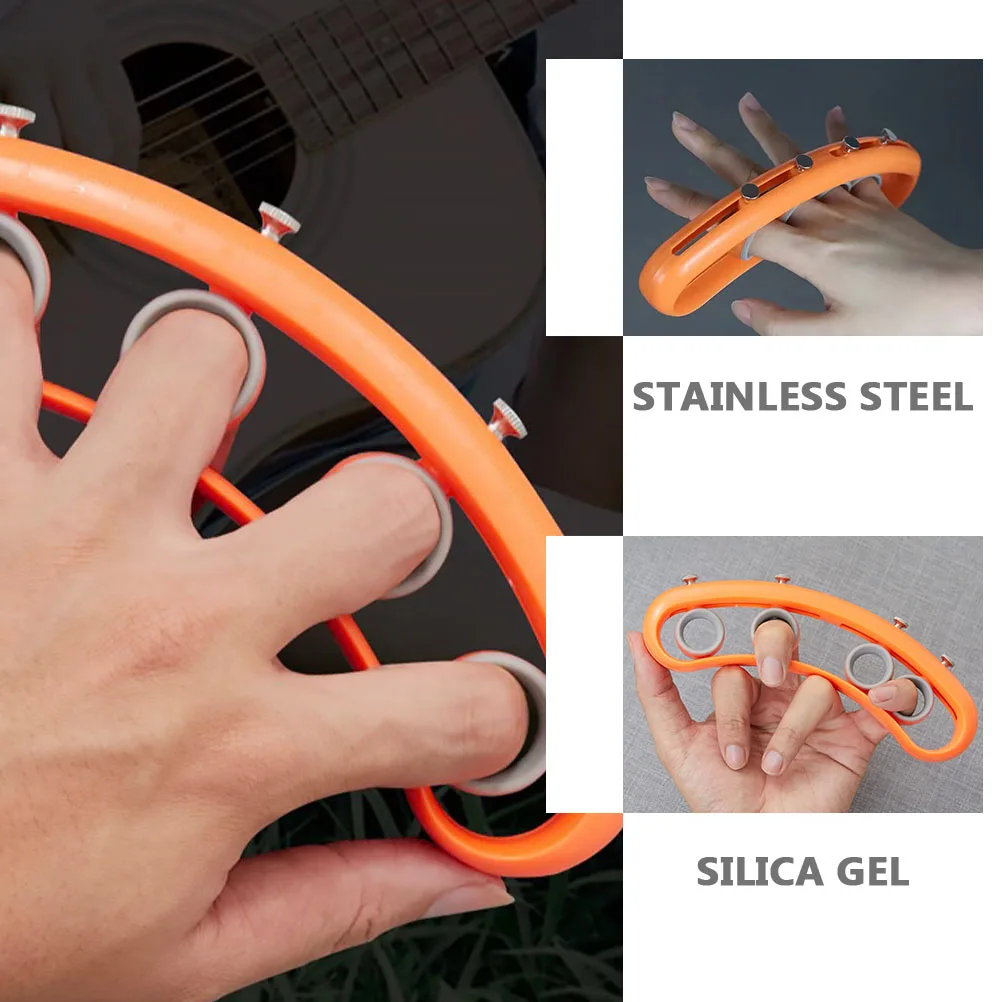 Finger Expansion Trainer Strength Spreaders Grip Portable Exerciser for Guitar Orange Extensions Playing
Finger Expansion Trainer Strength Spreaders Grip Portable Exerciser for Guitar Orange Extensions Playing