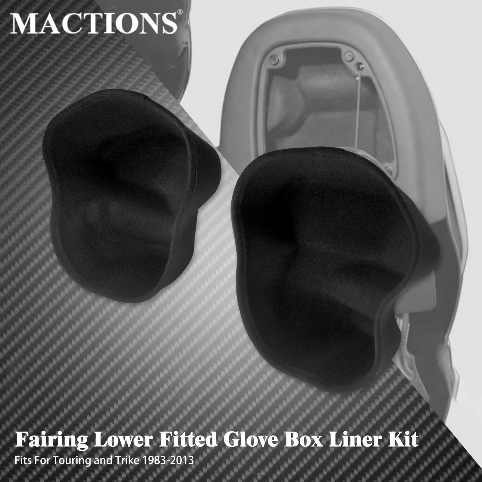 Motorcycle Fairing Lower Fitted Glove Box Liner Kit Storage Liners Inner Pad For Harley Touring Road King Street Glide 1983-Up
Motorcycle Fairing Lower Fitted Glove Box Liner Kit Storage Liners Inner Pad For Harley Touring Road King Street Glide 1983-Up