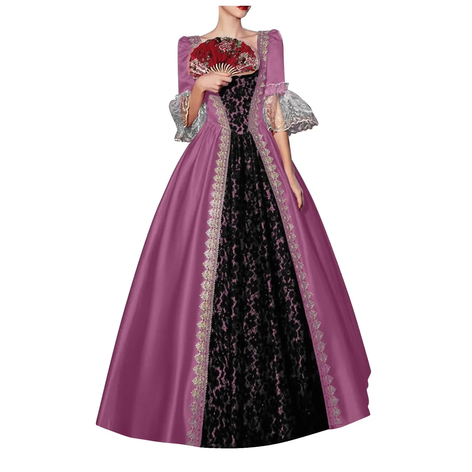Halloween Carnival Party Dress Up Medieval Renaissance Women Court Princess Masquerade Costume Gothic Gown Dresses
Halloween Carnival Party Dress Up Medieval Renaissance Women Court Princess Masquerade Costume Gothic Gown Dresses