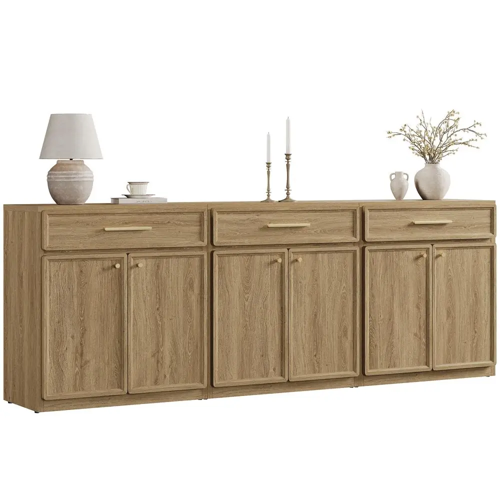 Buffet Cabinet with Storage Tall Modern Console Storage Cabinet with Doors and Shelves 90 Long Wooden Sideboard Credenza Buffet
Buffet Cabinet with Storage Tall Modern Console Storage Cabinet with Doors and Shelves 90 Long Wooden Sideboard Credenza Buffet