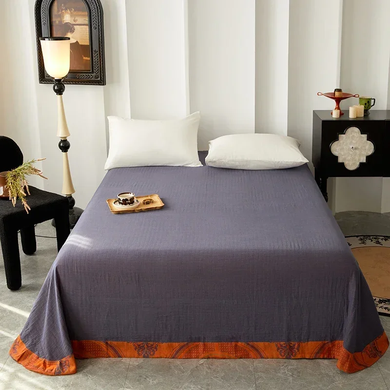 High-end Cotton bed sheets double layer linen set Jacquardcover full set Bedspread stitch mattress covers Sheet set
High-end Cotton bed sheets double layer linen set Jacquardcover full set Bedspread stitch mattress covers Sheet set