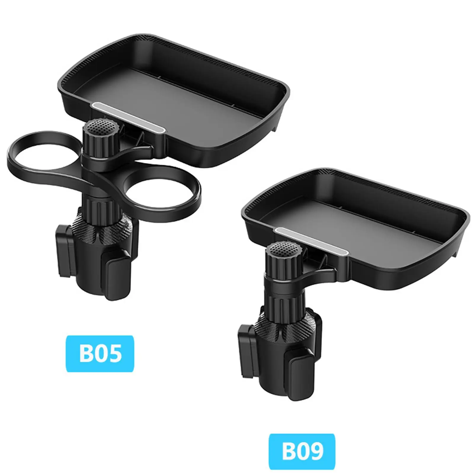 Car Cup Holder Expander with Food Tray Universal Organizer Stable 360 Degrees
Car Cup Holder Expander with Food Tray Universal Organizer Stable 360 Degrees