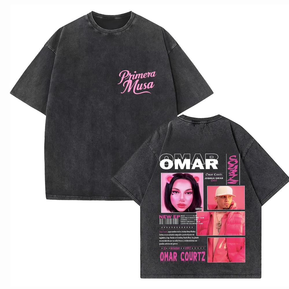 Бавовняные рубашки с альбомом Omar Courtz Primera Musa, подарок фанатам, хлопковые футболки с круглым вырезом для мужчин и женщин
Бавовняные рубашки с альбомом Omar Courtz Primera Musa, подарок фанатам, хлопковые футболки с круглым вырезом для мужчин и женщин