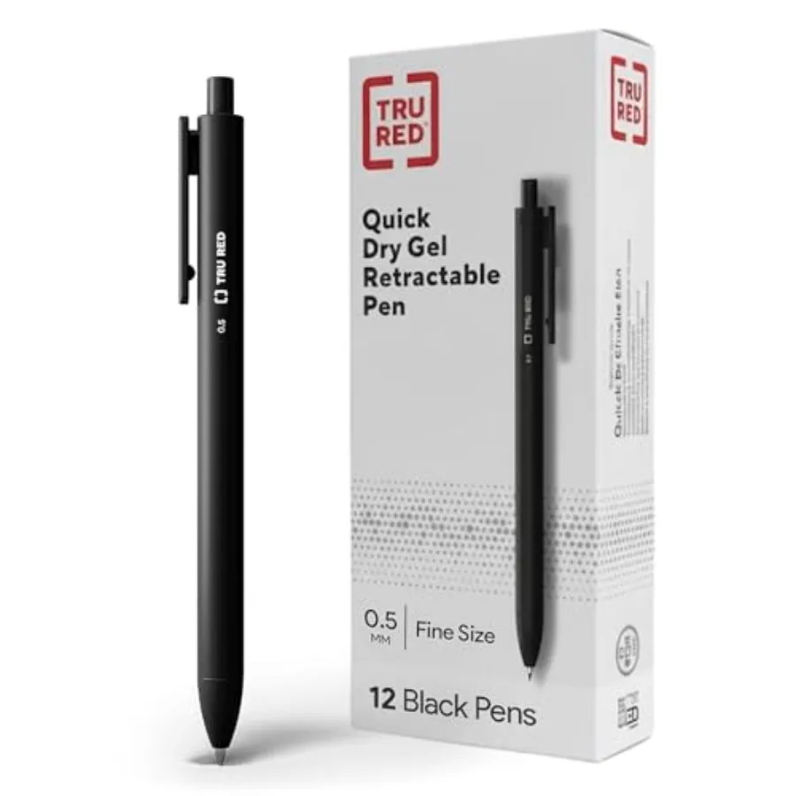 Retractable Gel Pens, 0.5mm, Ink, Quick‑Dry Pens for Precise, Smear‑Free Writing
Retractable Gel Pens, 0.5mm, Ink, Quick‑Dry Pens for Precise, Smear‑Free Writing