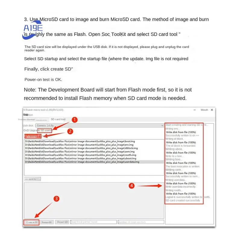 Модуль разработки A19E RV1103 Micro-Linux RISC-V Vision Модуль разработки искусственного интеллекта с сетевым портом
Модуль разработки A19E RV1103 Micro-Linux RISC-V Vision Модуль разработки искусственного интеллекта с сетевым портом