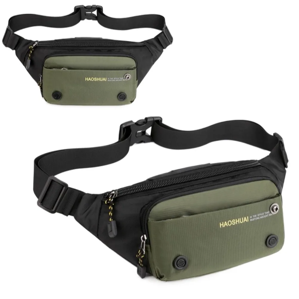 Versatile Nylon Men Waist Bag Multi-functional Multi-pocket Sports Fanny Pack Adjustable Strap Large Capacity Chest Bag Climb
Versatile Nylon Men Waist Bag Multi-functional Multi-pocket Sports Fanny Pack Adjustable Strap Large Capacity Chest Bag Climb