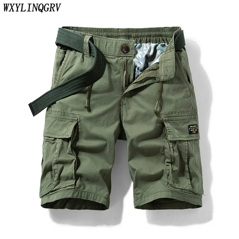 Men New Summer Fashion Cotton Brand Casual Vintage Classic Pockets Cargo Shorts Men Multi-Pocket Comfortable Tactical Men Shorts
Men New Summer Fashion Cotton Brand Casual Vintage Classic Pockets Cargo Shorts Men Multi-Pocket Comfortable Tactical Men Shorts